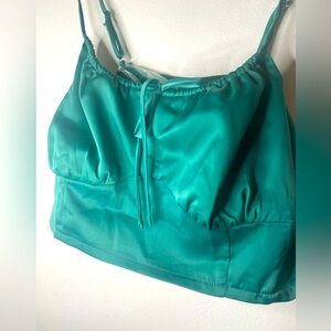 Green Top New with tags